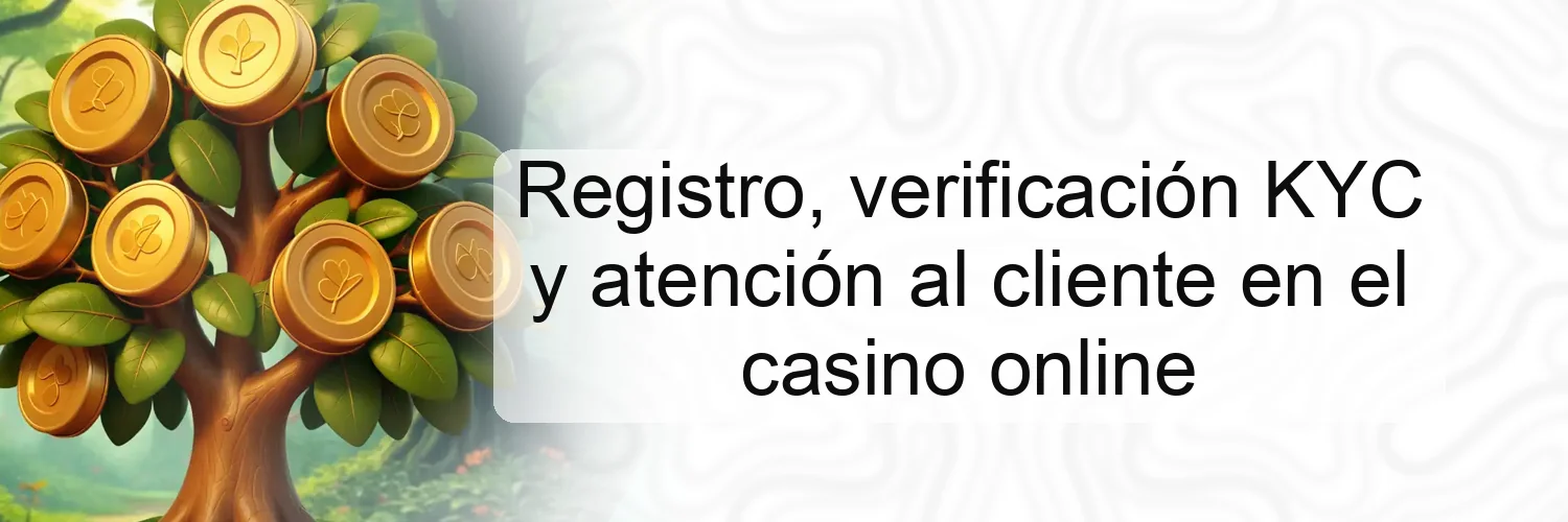 Registro, verificación KYC y atención al cliente en el casino online Registro, verificación KYC y atención al cliente en el casino online